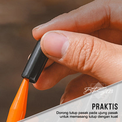 Tutup Karet Pelindung Pasak Tenda Panjang 2,6 Cm Diameter 8 MM ISE Mount