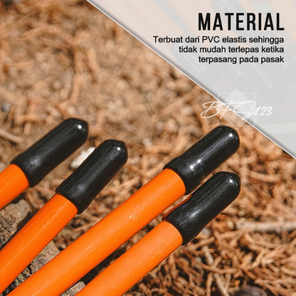 Tutup Karet Pelindung Pasak Tenda Panjang 2,6 Cm Diameter 8 MM ISE Mount