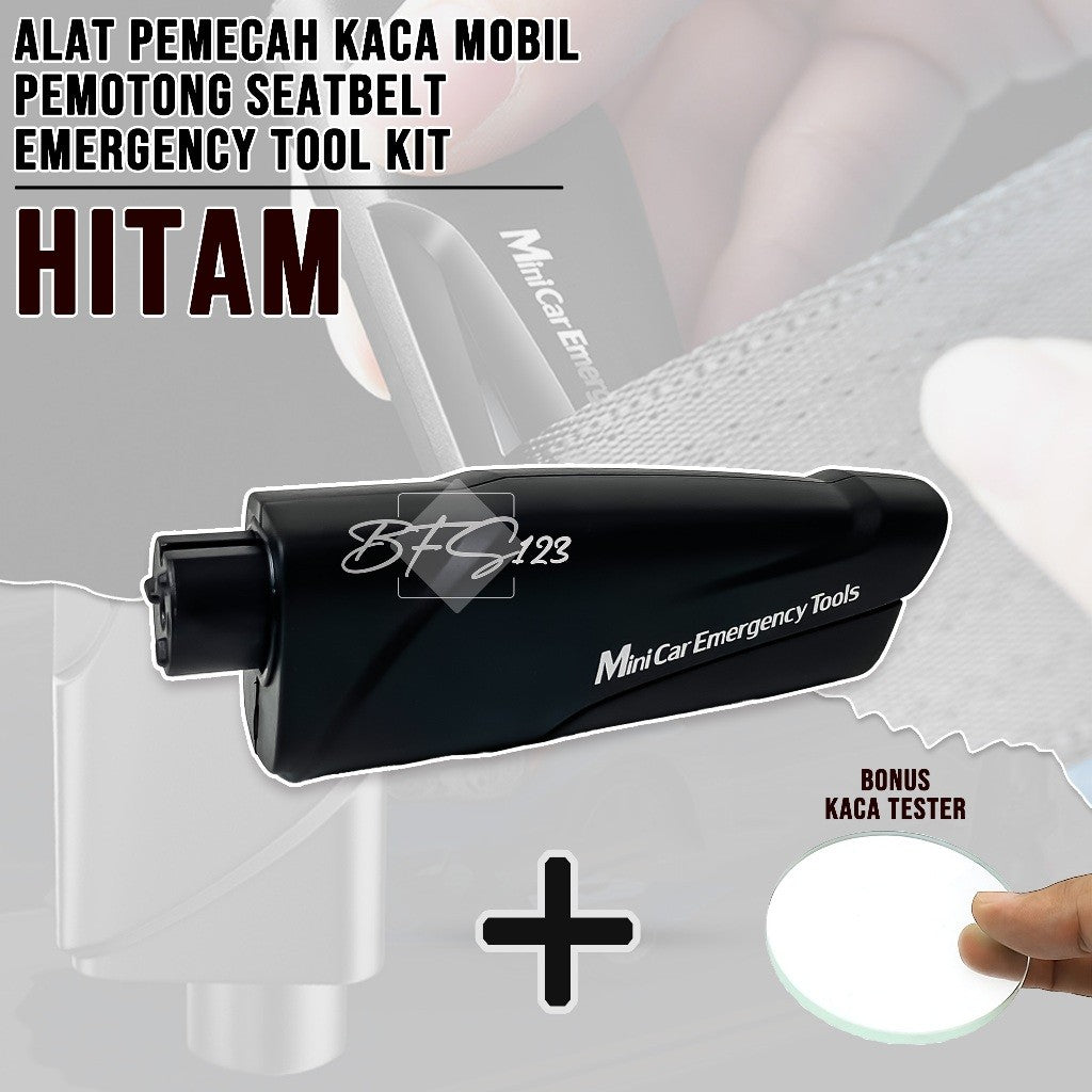 Alat Pemecah Kaca Mobil Pemotong SeatBelt Emergency Tool Kit Model Gantungan Kunci