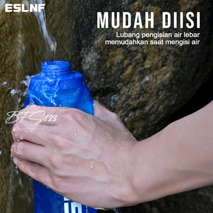ESLNF Botol Air Minum Lipat Lari Running Water Bag 500 Ml