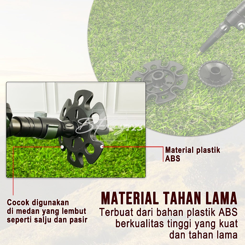 Holder Bulat Trekking Pole 8cm & 5cm Outdoor