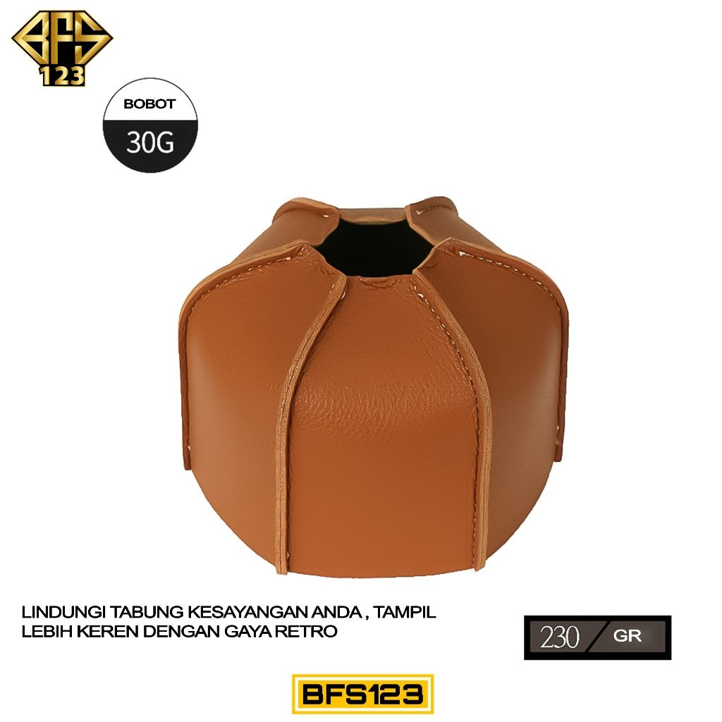 Cover Tabung Gas Canister Pelindung Anti Gores Model Retro Kapasitas 230 gr 450 gr Camping Hiking