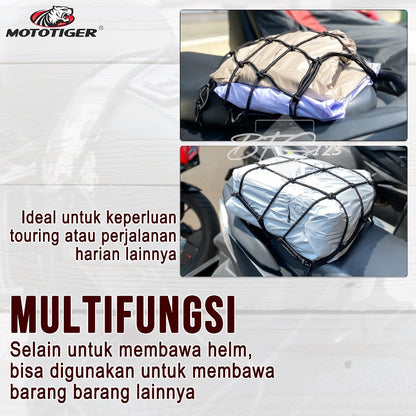 Tali Bagasi MOTOTIGER Tali Jaring Bagasi Sepeda Motor