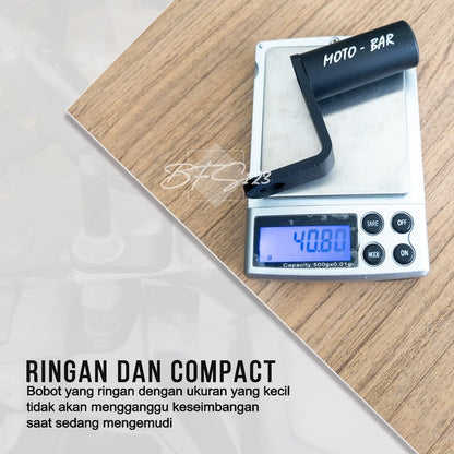 Bracket Spion Motor Lampu Senter Holder HP Aluminium Aloy