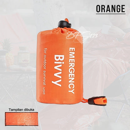 Emergency Termal Bivvy Sleeping Bag Survival Kit Blanket Ultralight