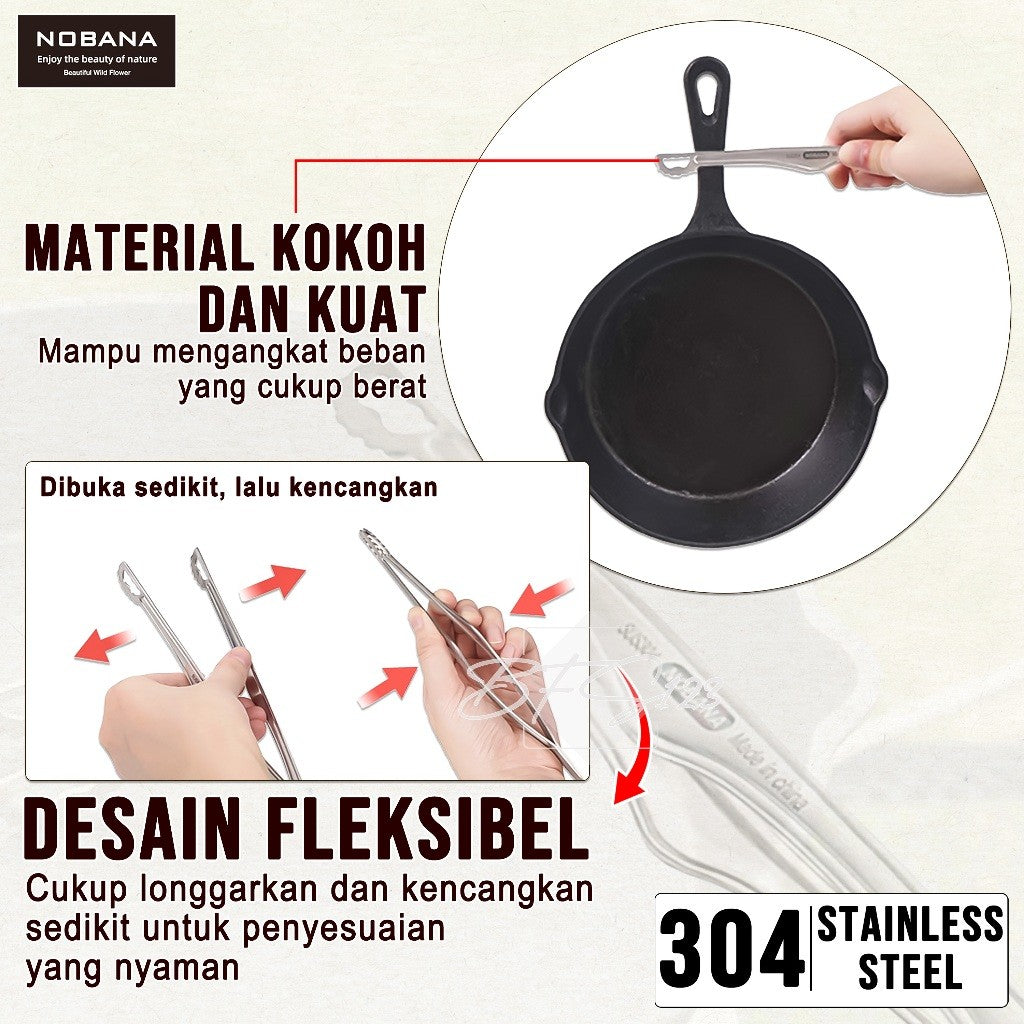 Jepitan/Capitan BBQ Stainless 304 High Quality NOBANA