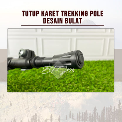 Tutup Karet Trekking Pole Anti Slip Outdoor