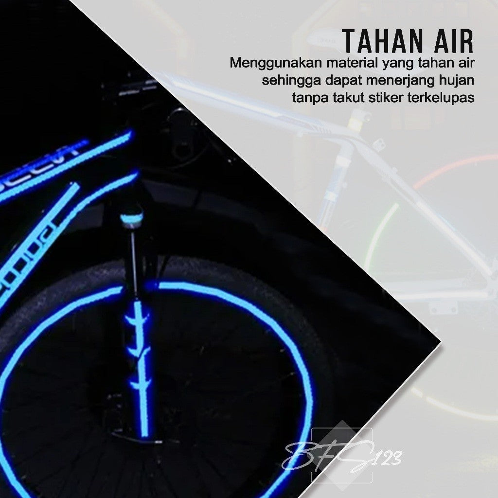 Isolasi Sticker Reflektive Modifikasi Motor Mobil Sepeda