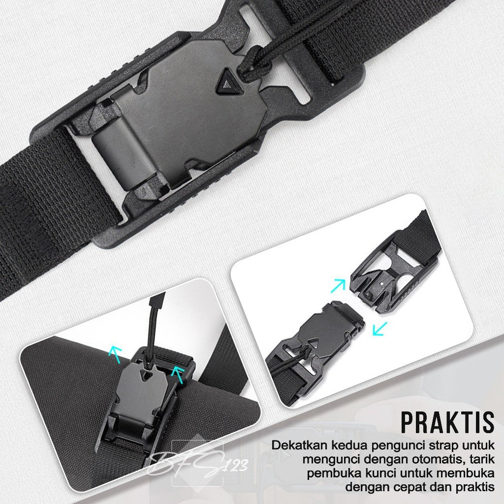 Tali Tas Strap Dada Magnetik 1 Set Kanan Kiri Ultralight
