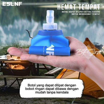 ESLNF Botol Air Minum Lipat Lari Running Water Bag 500 Ml