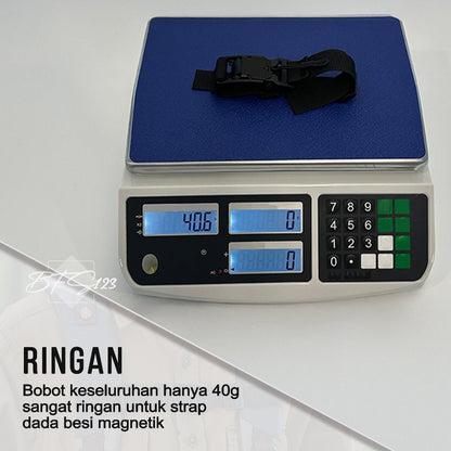 Tali Tas Strap Dada Magnetik 1 Set Kanan Kiri Ultralight