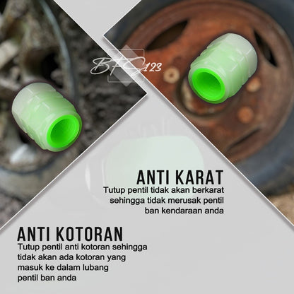 Pentil Ban Motor Mobil Glow In The Dark