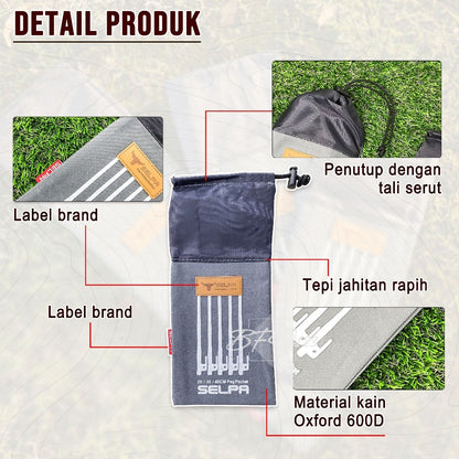 Pouch Bag Pasak Tenda Size Maks To 20 Cm