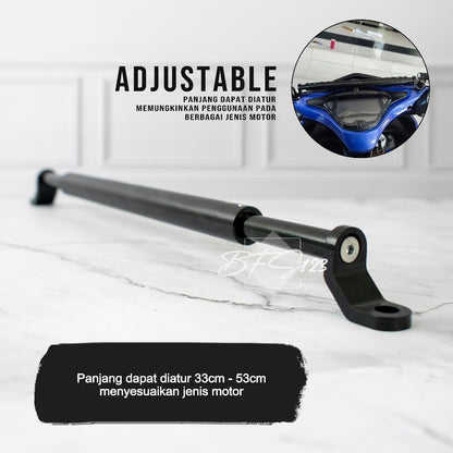 Bracket Spion Crossbar Multifungsi 33-53 Cm Aluminium Aloy