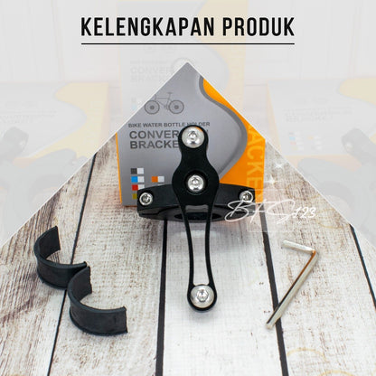 Bracket Tempat Botol Minum Sepeda Alumunium Aloy Kualitas Premium