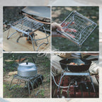 Alat Panggang Lipat BBQ Grill Kompor Camping Portable Stainless Steel
