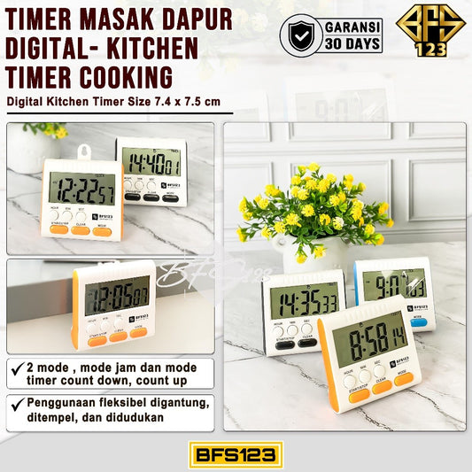 BFS123 Timer Masak Dapur Digital - Kitchen Timer Cooking