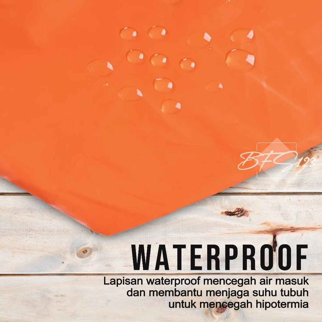 Emergency Tent Bivvy Aluminium Foil 240 cm x 150 cm Emergency Blanket Termal Survival