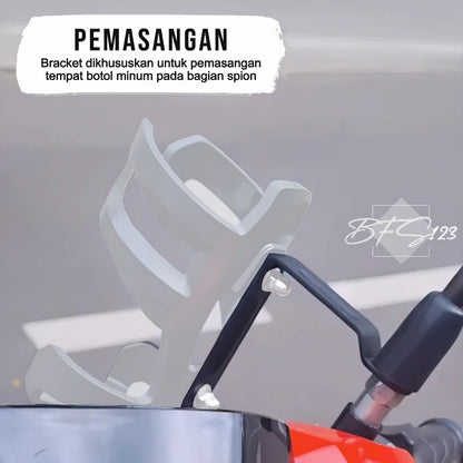 Bracket Spion Holder Botol Minum Motor Only Bracket Aluminium Aloy Bracket Bottle Holder
