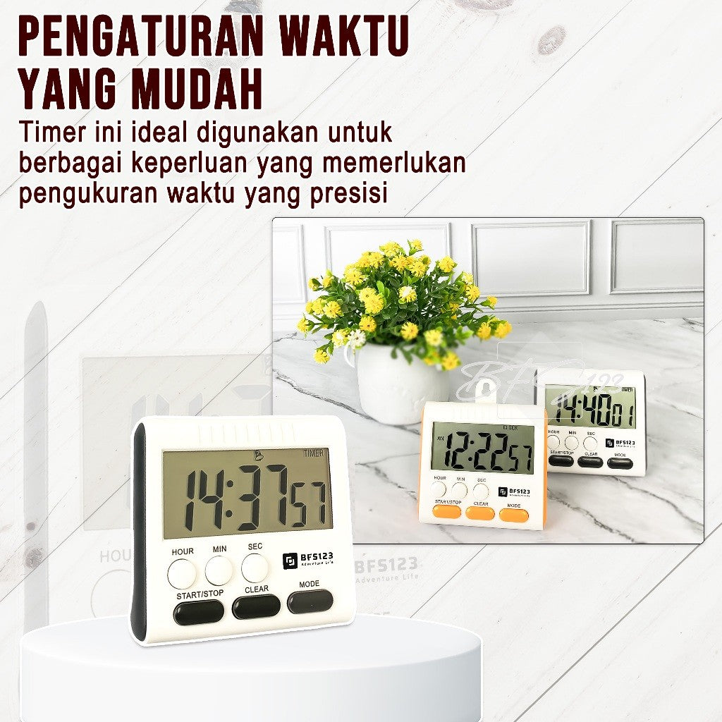 BFS123 Timer Masak Dapur Digital - Kitchen Timer Cooking