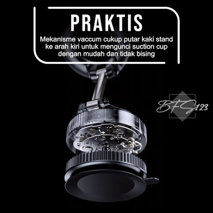 Magnetic Car Phone Holder Vaccum Suction Cup iPhone 360 Rotate Stand Holder Mobil Kaca Meja Dinding