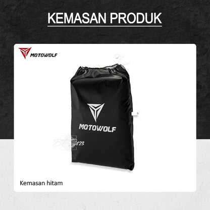 MOTOWOLF MDL0802B Tutup Cover Body Motor Tebal Tahan Debu Cover Body Sepeda Listrik