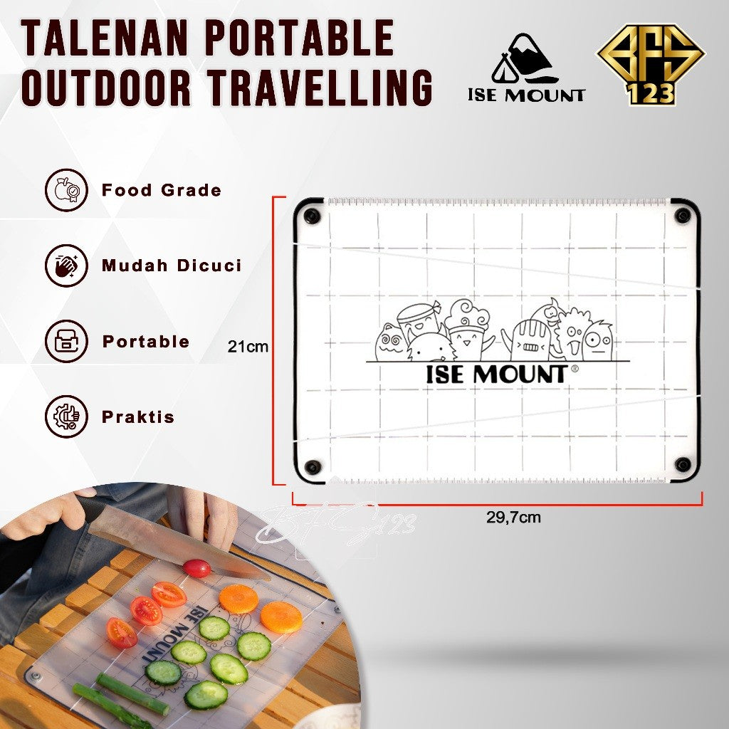 Cutting Board Camping Outdoor Talenan Portable Travelling ISE Mount