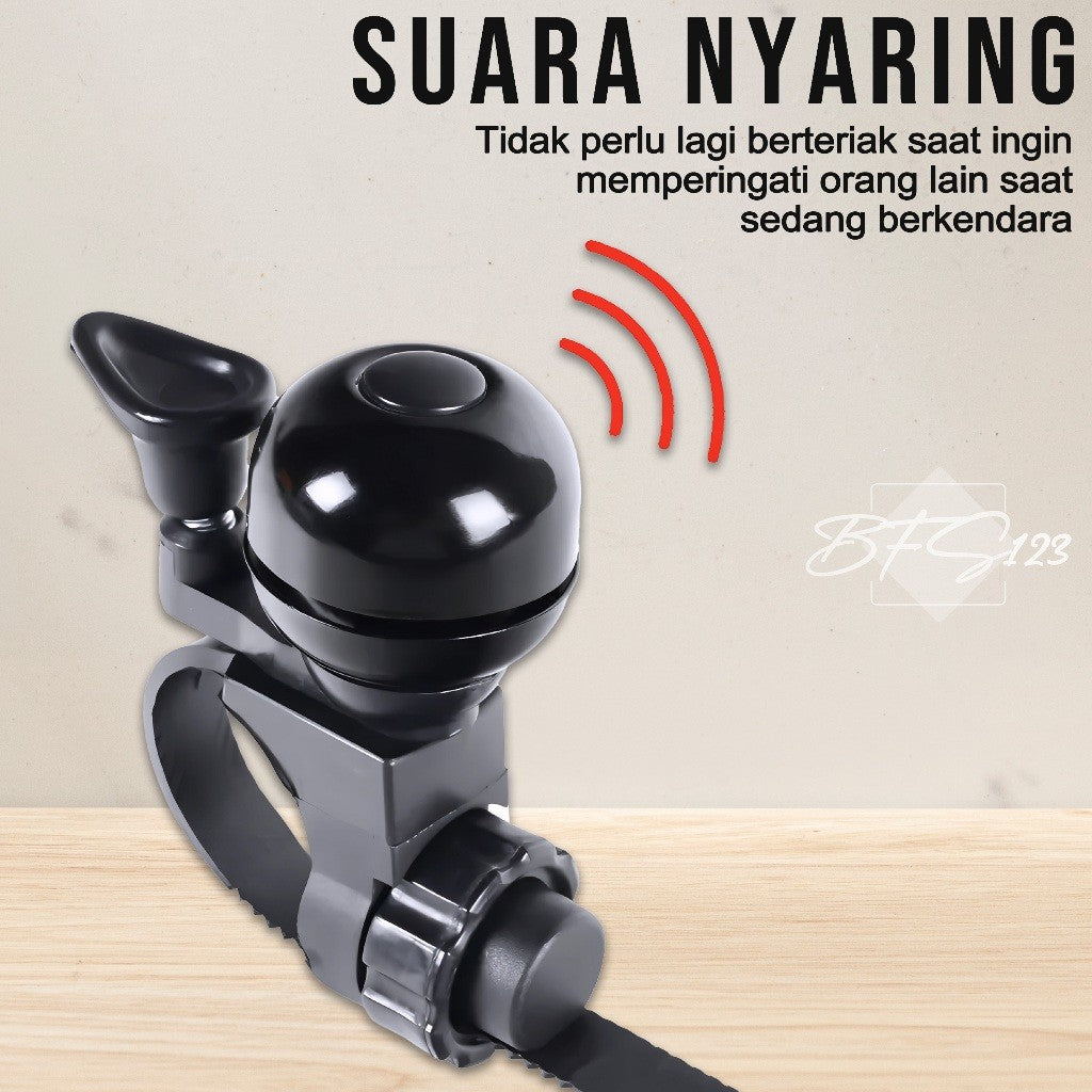 Bel Sepeda Ting Ting Premium Quick Release Bicycle Bell Sepeda MTB