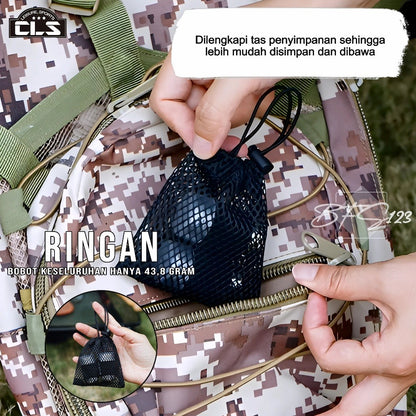 Tempat Bumbu Camping Portable Seasoning 2 Bottle + Storage BAG CLS