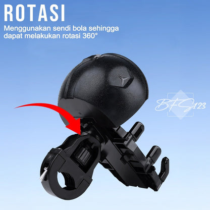 KUASUOOT Holder Hp Motor Model Helm Sun Cover Pelindung Matahari Hujan Anti Guncang EVA Soft Pad