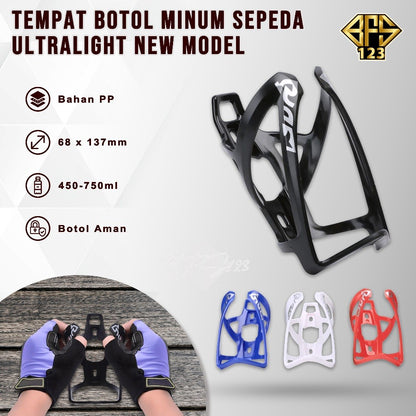 Tempat Botol Minum Sepeda Holder Bottle Minum Bottle Cage Ultralight New Model