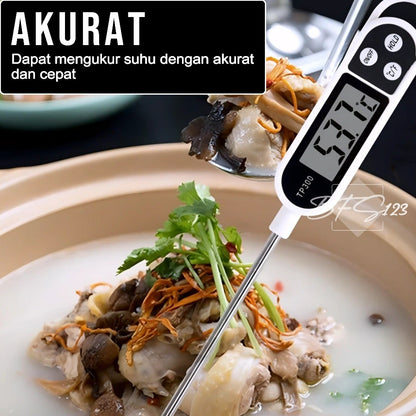 Termometer Suhu Makanan Minuman TP300 Digital Food Thermometer Pengukur Suhu