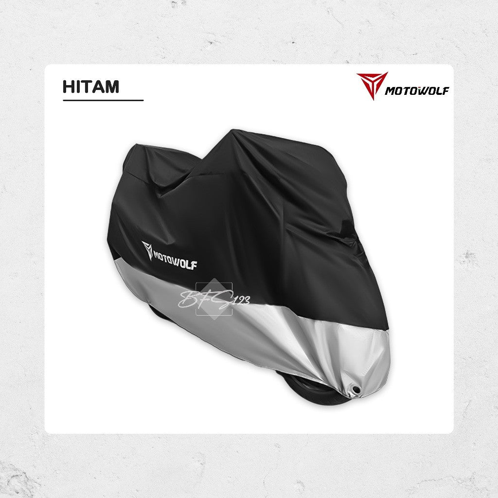 MOTOWOLF MDL0802B Tutup Cover Body Motor Tebal Tahan Debu Cover Body Sepeda Listrik