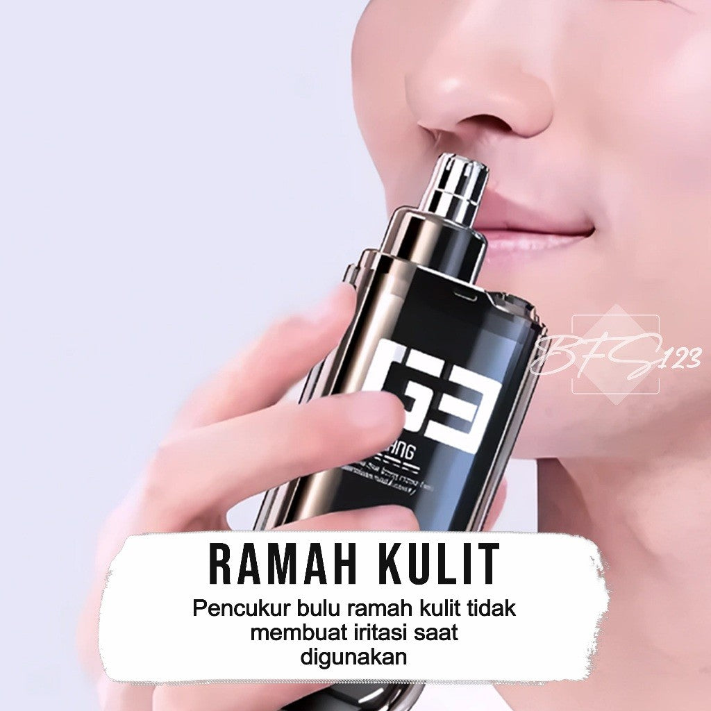 Nose Trimmer Elektrik Wushang G3 Alat Cukur Bulu Hidung Portabel Rechargeable