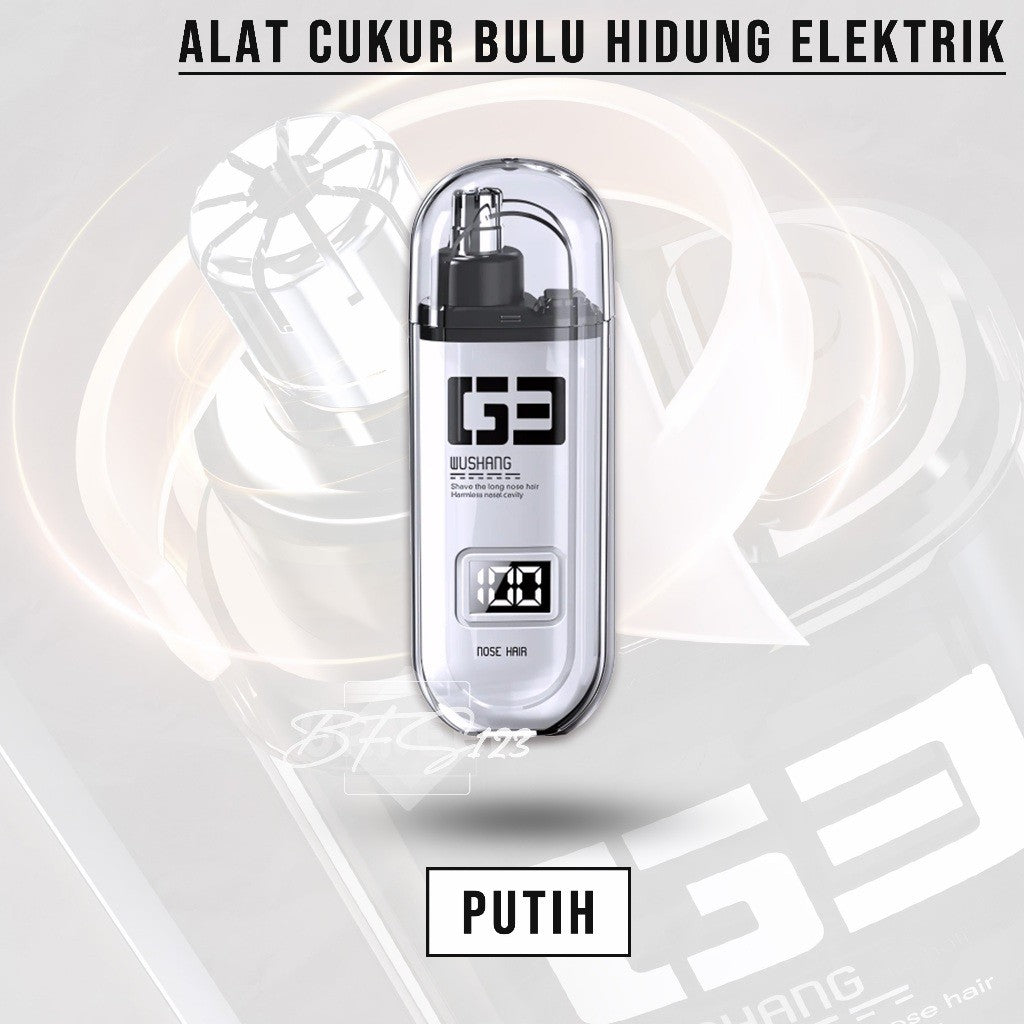 Nose Trimmer Elektrik Wushang G3 Alat Cukur Bulu Hidung Portabel Rechargeable