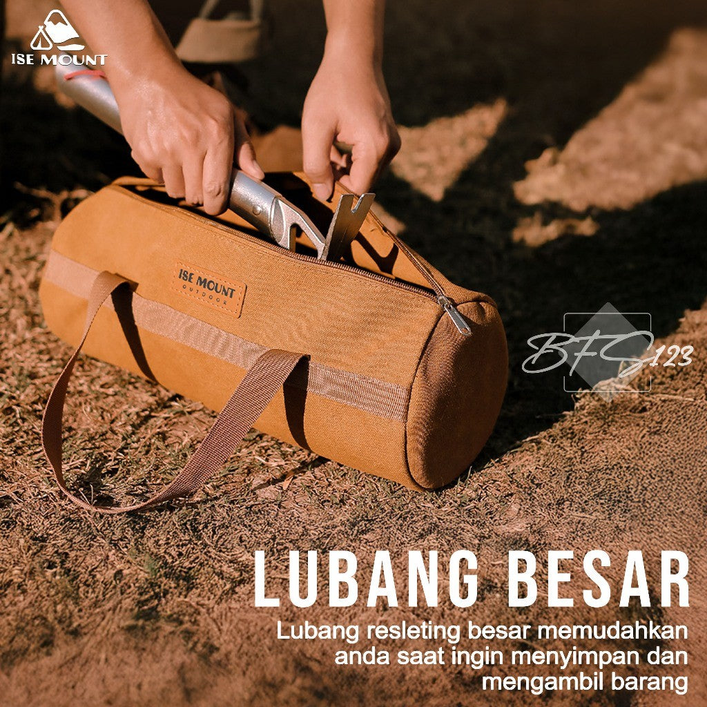 ISE MOUNT Tas Perkakas Tools Bag Tas Tenda Camping Outdoor Tas Organizer Multifungsi Oxford 600D 40cm x 15cm