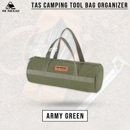 ISE MOUNT Tas Perkakas Tools Bag Tas Tenda Camping Outdoor Tas Organizer Multifungsi Oxford 600D 40cm x 15cm