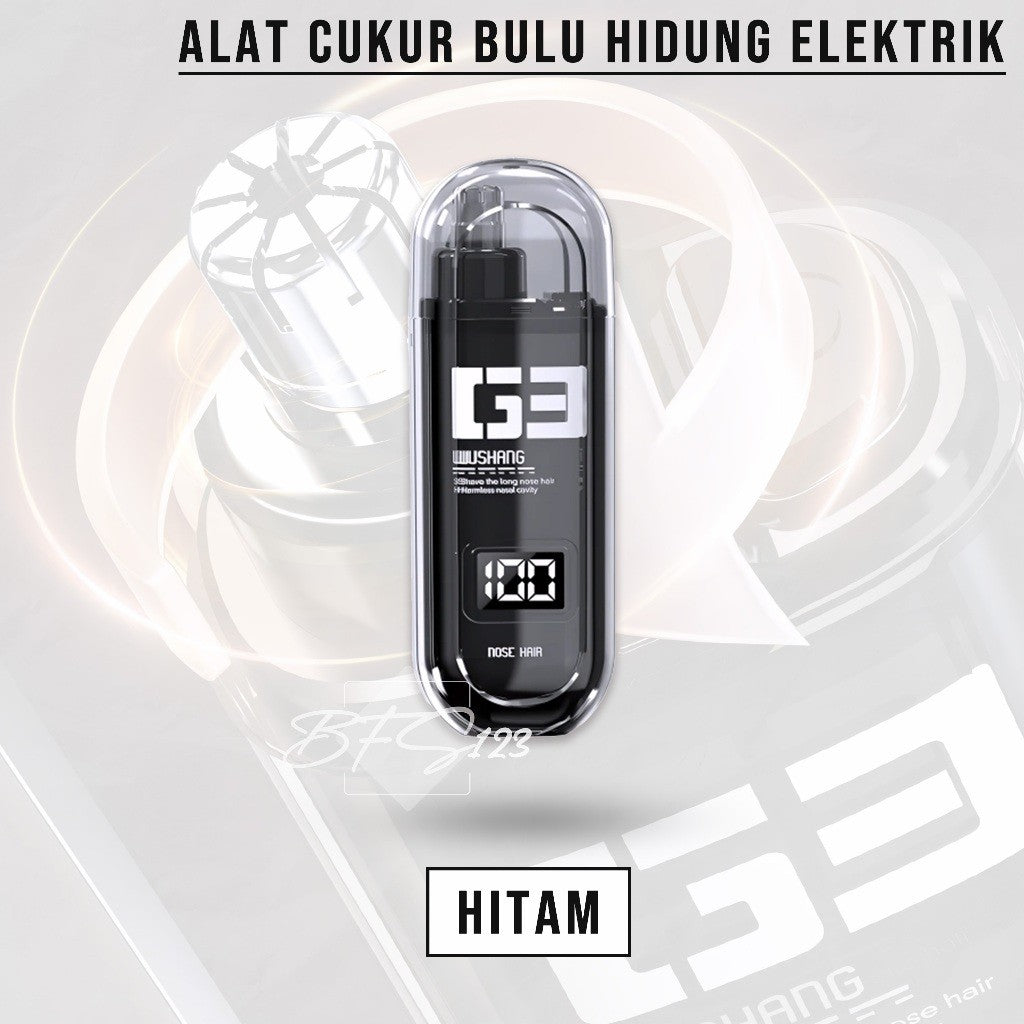 Nose Trimmer Elektrik Wushang G3 Alat Cukur Bulu Hidung Portabel Rechargeable