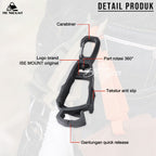 ISE MOUNT Gantungan Carabiner Hook Jepit Sarung Tangan Gantung Barang Camping Outdoor