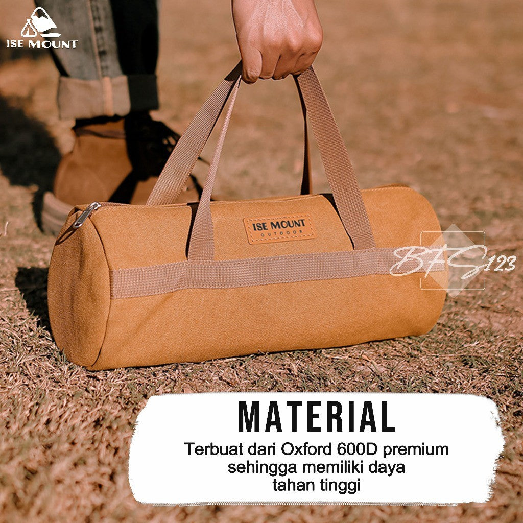 ISE MOUNT Tas Perkakas Tools Bag Tas Tenda Camping Outdoor Tas Organizer Multifungsi Oxford 600D 40cm x 15cm