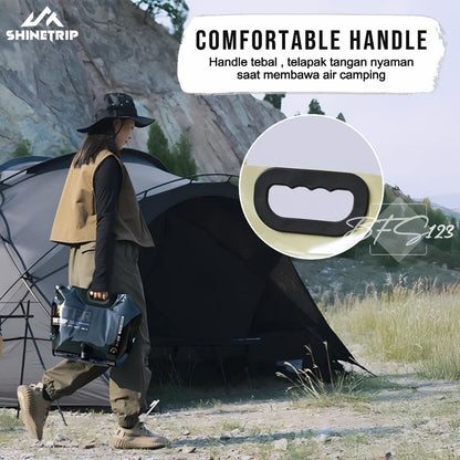 Drinking Water Bag 8 Liter SHINETRIP Kantong Air Minum Lipat Camping Water Jerigen Lipat Portable