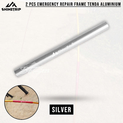 SHINETRIP Emergency Repair Frame Tenda Alumunium Penyambung Rangka Tenda Camping Hiking