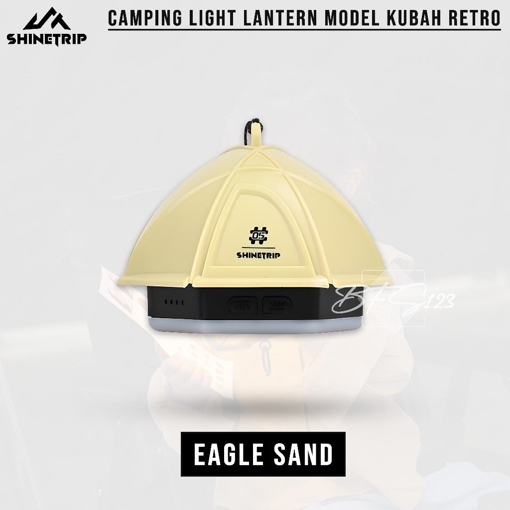 SHINETRIP Lampu LED Camping Lantern Gantung Retro Model Kubah Series Tent Pat Light Type-C IPX4 2000mAh