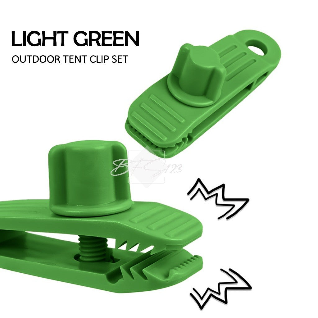 Klip Tali Tenda Flysheet Model Kunci Pengencang Safety Anti terbang Camping Hiking