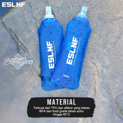 ESLNF Botol Air Minum Lipat Lari Running Water Bag 500 Ml