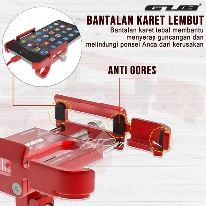 Paket GUB P30 / GUB P30 PRO Phone Holder + Breket Spion GUB MD-236