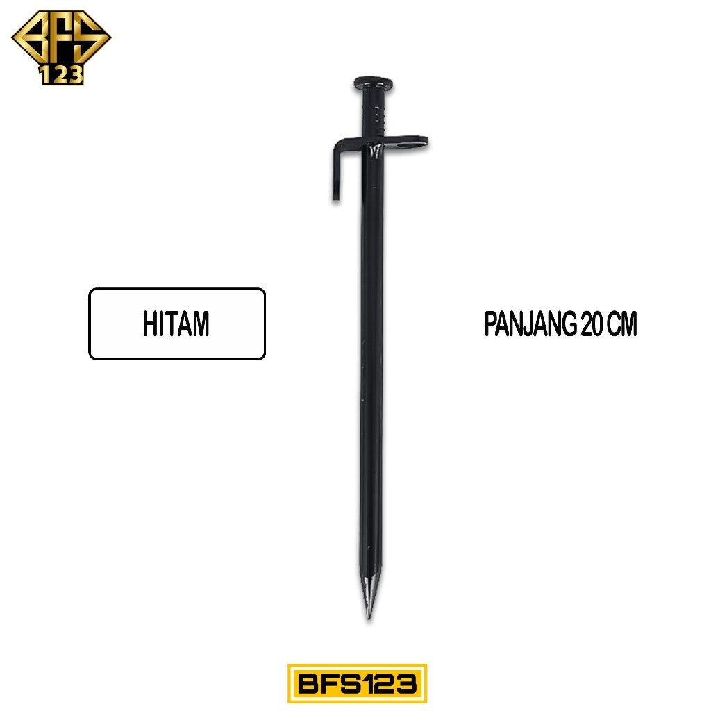 Pasak Tenda Outdoor Camping Mendaki Gunung Hiking 20 Cm