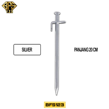Pasak Tenda Outdoor Camping Mendaki Gunung Hiking 20 Cm