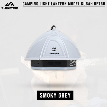 SHINETRIP Lampu LED Camping Lantern Gantung Retro Model Kubah Series Tent Pat Light Type-C IPX4 2000mAh
