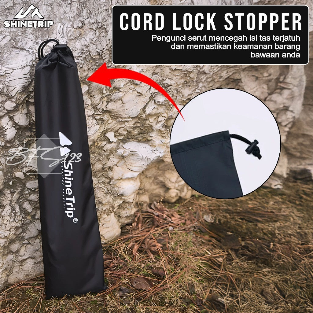 SHINETRIP Tas Trekking Pole Lipat Sport Running Hiking Sarung Frame Tenda Oxford Cloth 210T Camping Outdoor